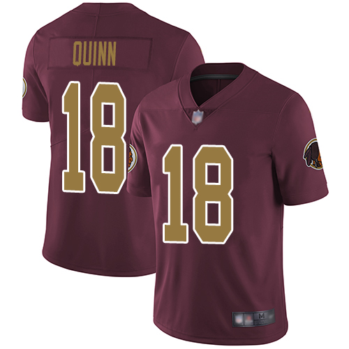 Washington Redskins Limited Burgundy Red Youth Trey Quinn Alternate Jersey NFL Football #18 80th->youth nfl jersey->Youth Jersey